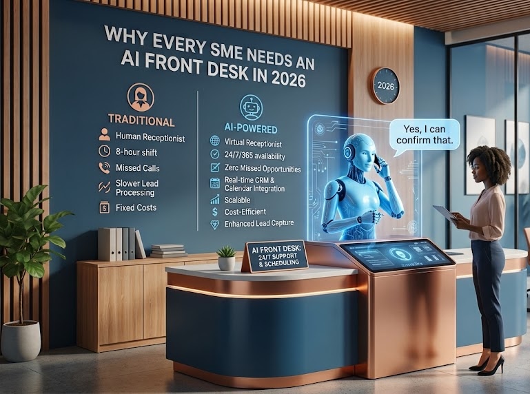 The AI Front Desk: How Small Businesses Stop Losing Customers to Slow Replies
